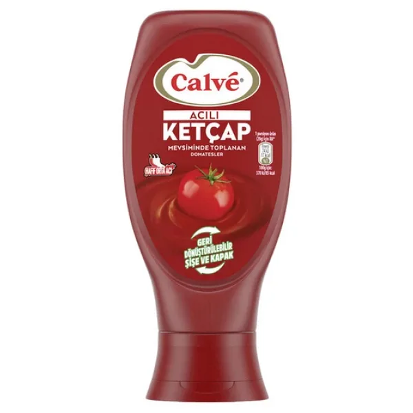 Calve Acılı Ketçap 430 gr