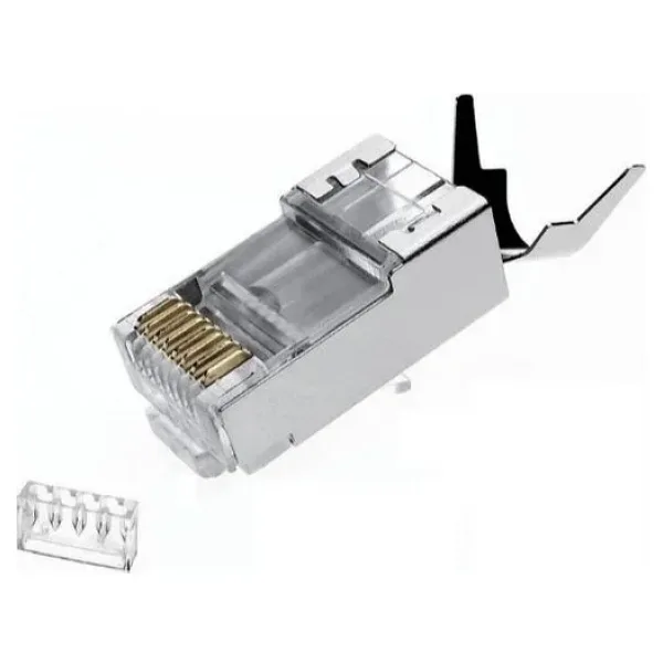 CAT7 RJ45 Plug Ethernet Ağ Kablosu Konnektörü