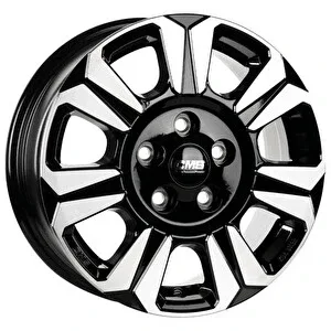 Cms-1469-05 6.5X17"-6X160 Et62 84.1 Diamond Black Gloss Jant (4 Adet)