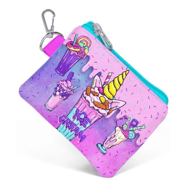 Coral High Pembe Mor Dondurma Bozuk Para Çantası - Kız Çocuk