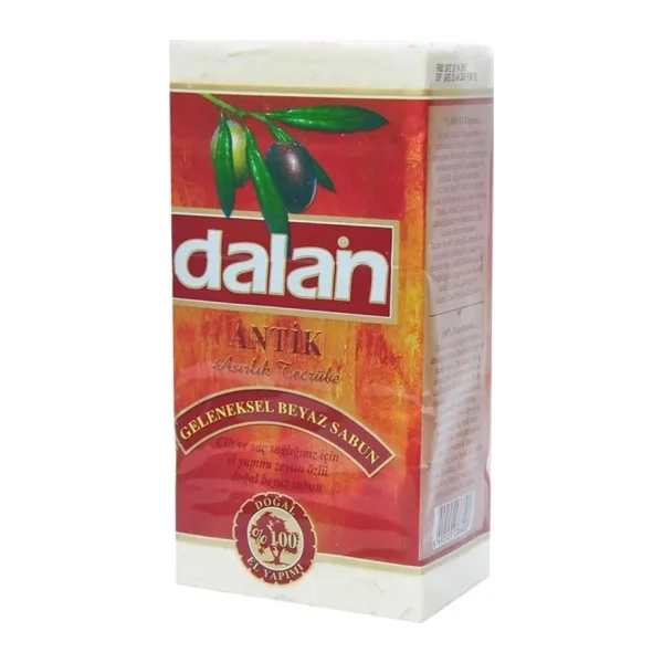 Dalan Zeytinyağlı Sabun 180Gr 5 Adet Saf Beyaz Zeytinyağı Sabunu