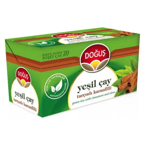 Doğuş Tarçınlı-Karanfilli Yeşil Çay 20'li