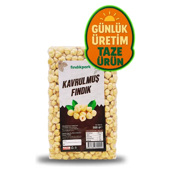 FINDIKPARK FındıkPark Giresun Taze Kavrulmuş İç Fındık - 500 Gr.