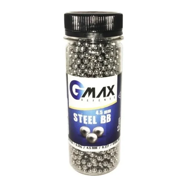 Gmax Çelik Bilye 4.5 Mm (1500'lü) Gümüş