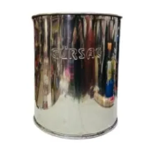 Gürsaç Paslanmaz Çelik Soba Kovası 29 Cm