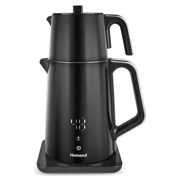 Homend Royaltea Cooltouch 1850 W Konuşan Çelik Çay Makinesi