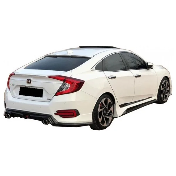 Honda Civic FC5 Sedan (2015-2018) Sonrası Mugen Marşpiyel Takımı (Plastik)