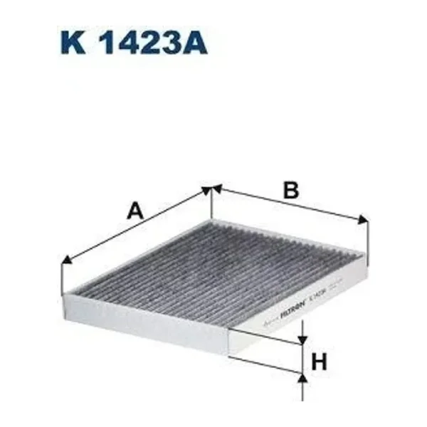 Hyundai Tucson Karbonlu Polen Filtresi 2015-2020 Filtron K1423a