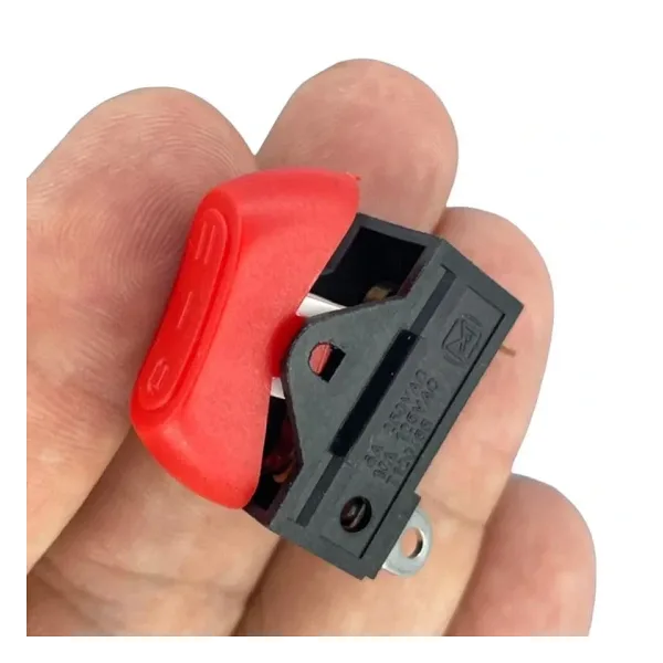IC-209 Saç Kurutma Makinası Düğmesi Anahtarı 3P 0-1-2 Kırmızı