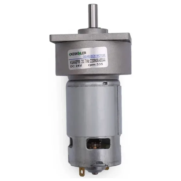 KGA-60 24V 335Rpm Redüktörlü Dc Motor