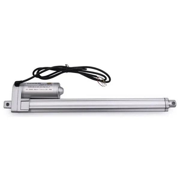 KGRA 24V 300MM 2000N IP65 Hall Sensörlü Lineer Motor