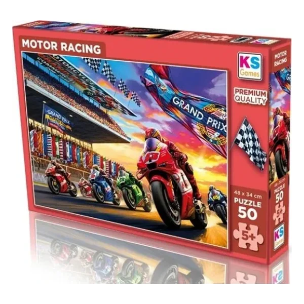 Ks Games Puzzle Motor Racing 50 Parça