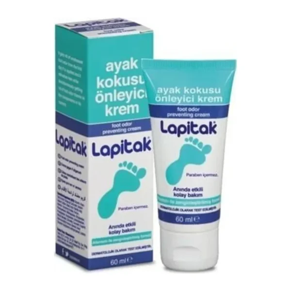 Lapitak Ayak Kokusu Önleyici Krem 60 ml