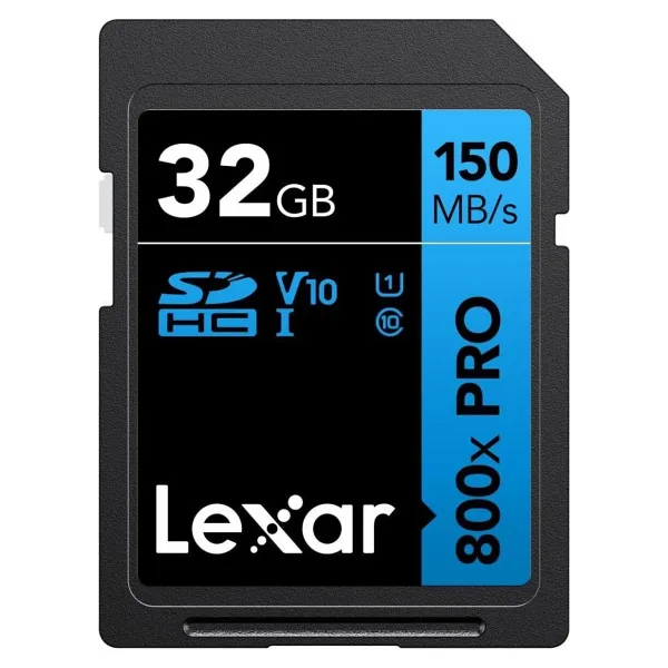 Lexar Blue Series 800x Pro LSD0800P032G Class 10 UHS-I U1 V10 32 GB Hafıza Kartı