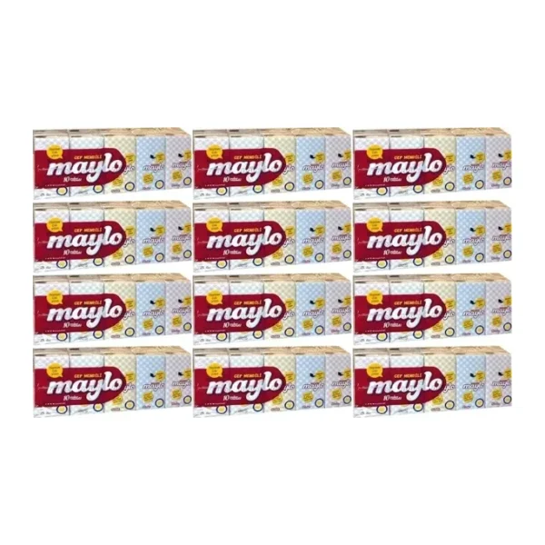 Maylo Cep Kağıt Mendil 120 Li Set (12PKx10)