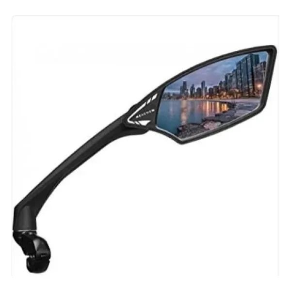 Meachow ME-006BR Sağ Bisiklet Aynası Kelepçe Montaj Mavi Lens