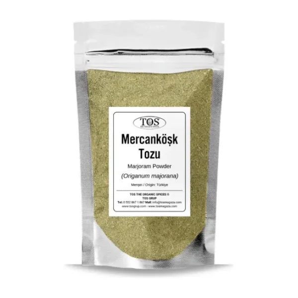 Mercanköşk Tozu 100 gr (1. Kalite) Origanum majorana / Marjoram Powder