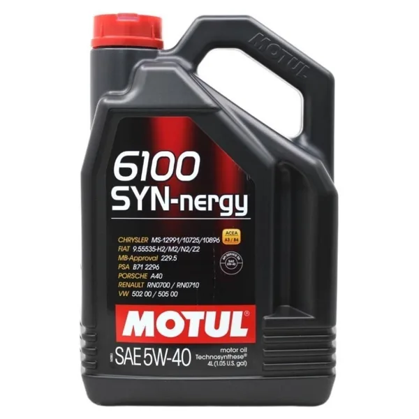Motul 6100 Synergie+ 5W-40 4 lt Motor Yağı