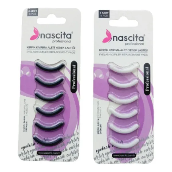 nascita 6'lı Kirpik Kıvırma Makinesi Yedeği 2 Pk