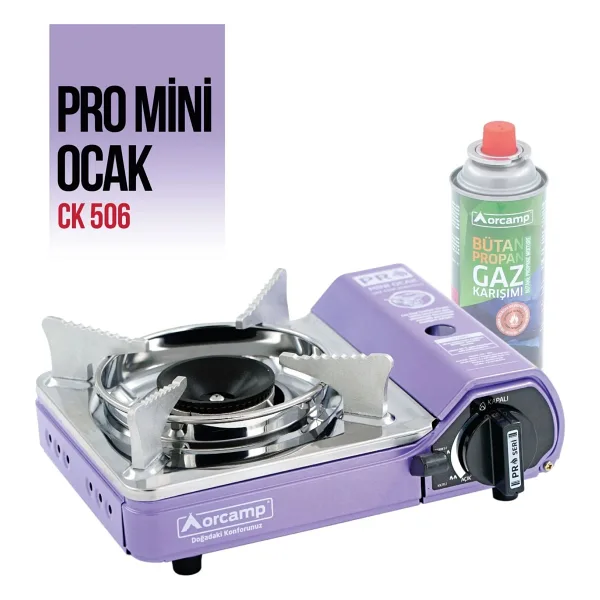 Orcamp CK-506 Mor Mini Kamp Ocağı
