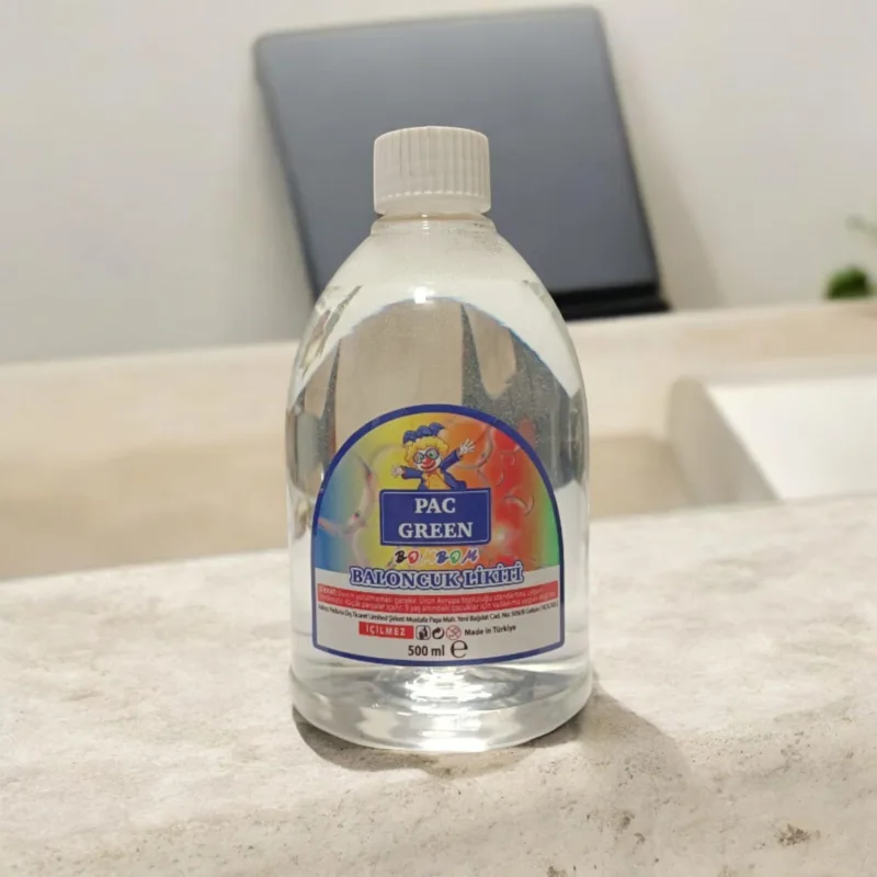 Pac Green Baloncuk Sıvısı Köpük Likiti 500 ml Güvenli Ve Eğlenceli Oyun Deneyimi Sunar