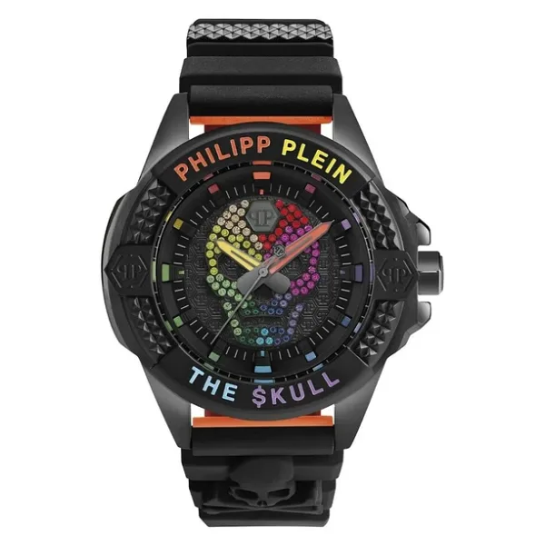 Philipp Plein The Skull Crystal PWAAA1121 Renkli Erkek Kol Saati