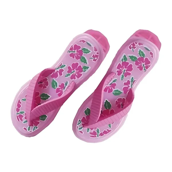 Plaj Havlu Mandalı, Pembe Çiçek Desenli, Güçlü Tutuşlu, Taşınabilir, 2'li Set