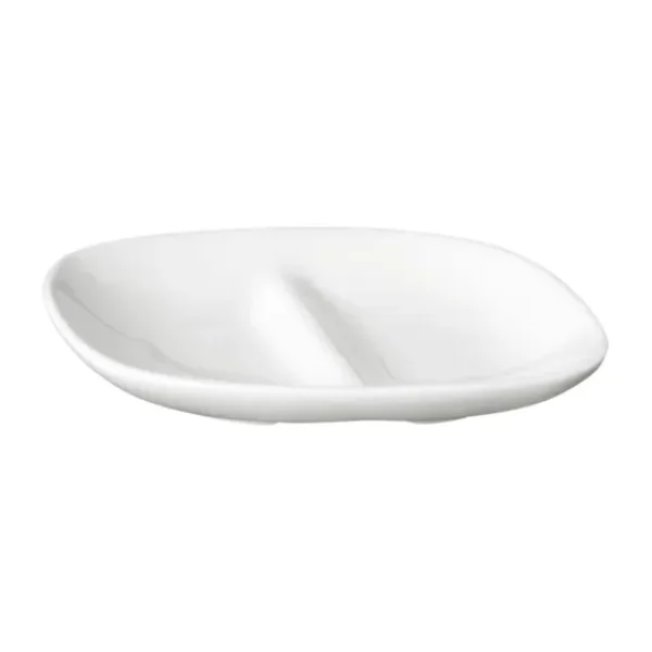 Porland Perspective Beyaz Sos Tabağı 14 cm
