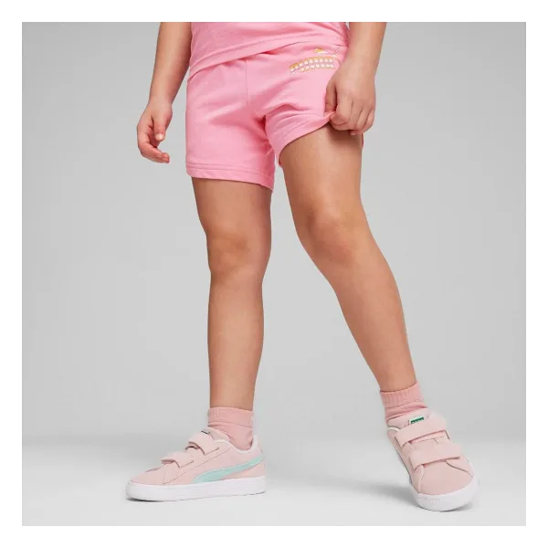 Puma Ess Summer Camp Çocuk Pembe Şort