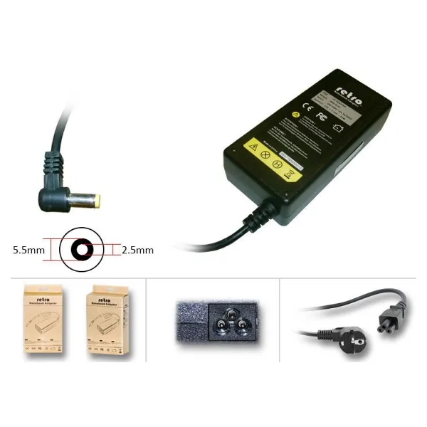RETRO Dell Inspiron 1300 60W Notebook Adaptör RNA-DL01