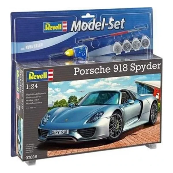 Revell 1:24 Porsche 918 Spyder 07026 Maket Seti