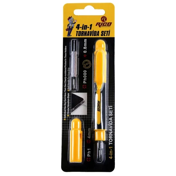 Rico 4-In-1 Tornavida Seti