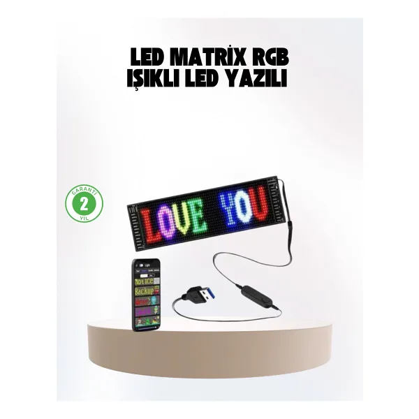 Şık ve Fonksiyonel Rgb LED Panel Canlı Renk Yansımalı Işık Sistemi