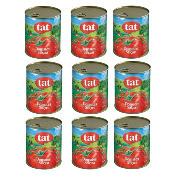 Tat Domates Salçası 830 gr 9'lu
