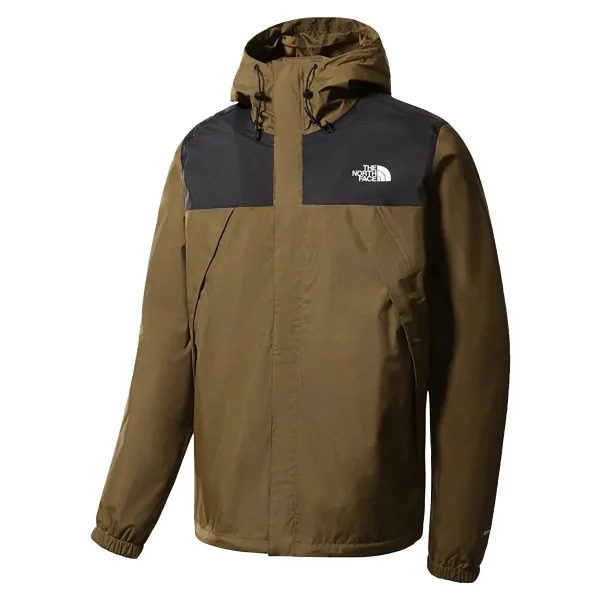 The North Face Antora NF0A7QEYBQW1 Kapüşonlu Haki Erkek Mont