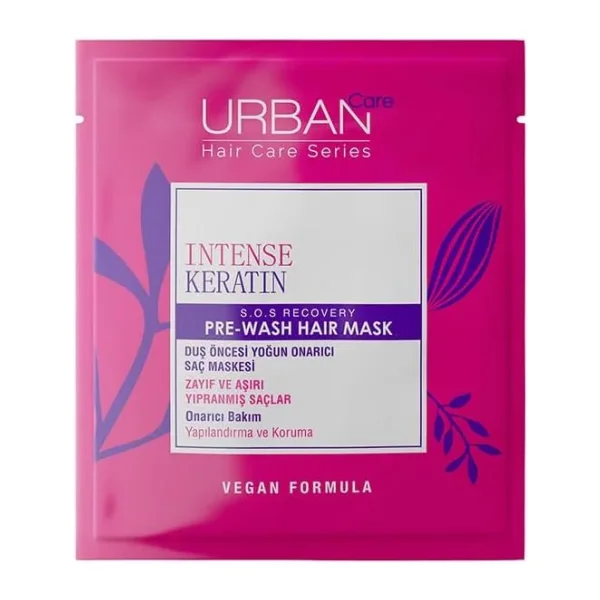 Urban Care Intense Keratin Yoğun Hasar Onarıcı Duş Öncesi Saç Bakım Maskesi 50 ml