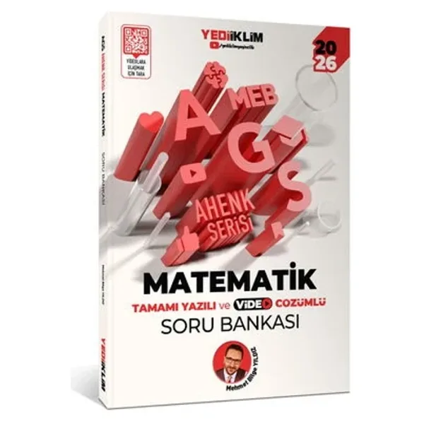 Yediiklim Yayınları 2026 AGS Ahenk Serisi Matematik Tamamı Yazılı ve Video Çözümlü Soru Bankası