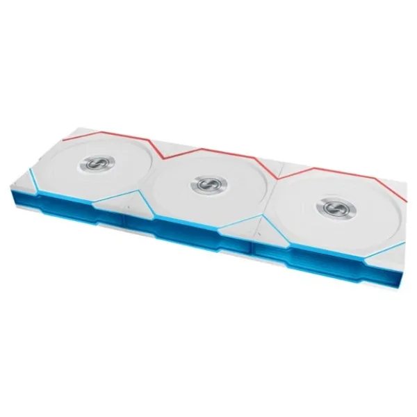 3 adet Lian Li UNI FAN TL Wireless 3x140mm Beyaz Kasa Fanı