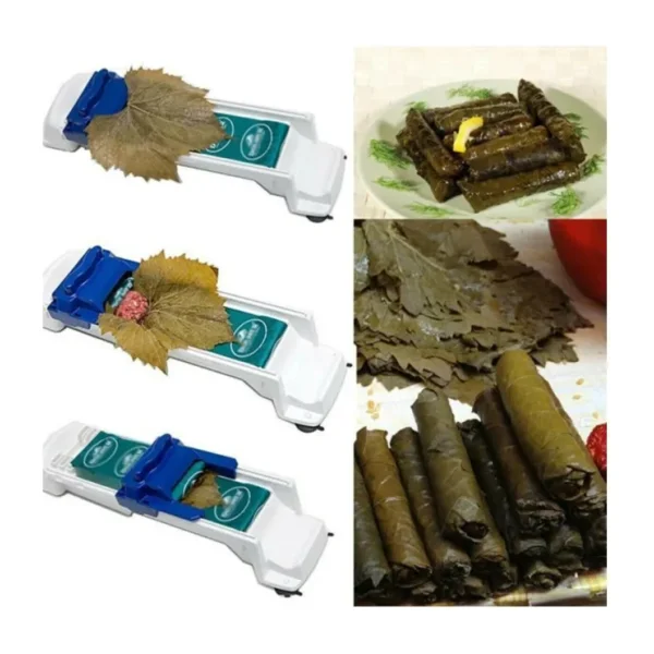 3 Kademeli Kalınlık Ayarlı Pratik Yaprak Sarma Makinesi