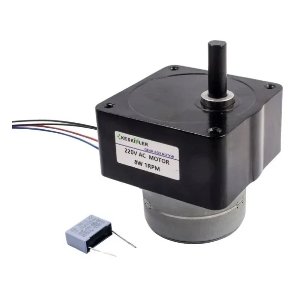 50-KTYZ 1RPM 8W 220V AC Senkron Motor