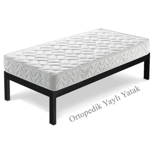 70X140 Bianco Jakarlı Ortopedik Yaylı Yatak