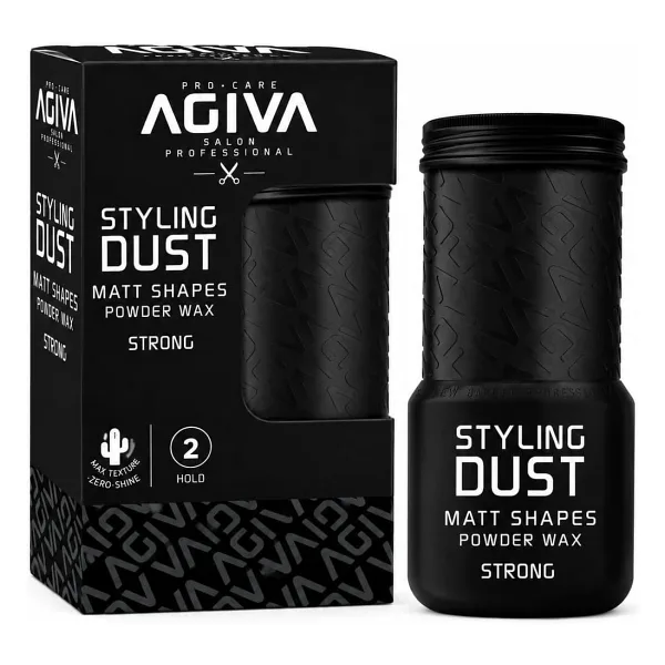 Agiva Sert Tutuş 02 Siyah Saç Şekillendirici Pudra 20 gr