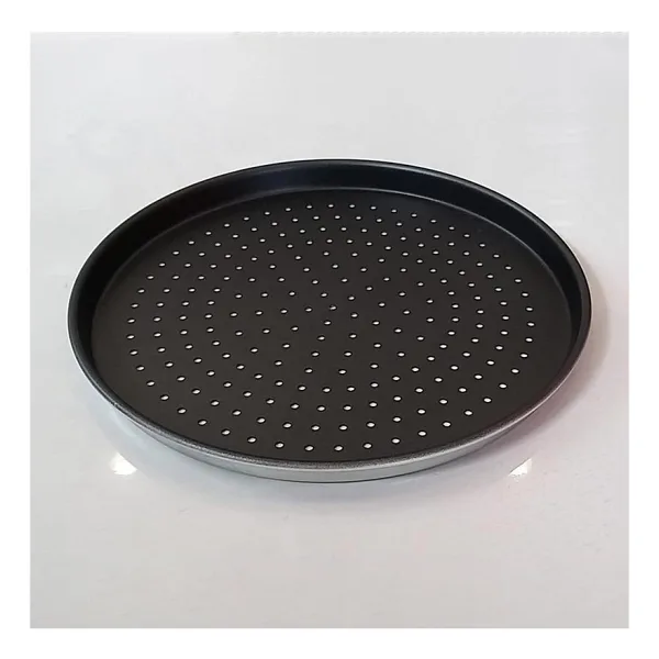 Alüminyum Teflon Tabanlı, Delikli Pizza Tavası 26 Cm