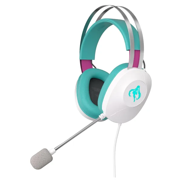 Asus Tuf Gaming H1 Gen Iı Hatsune Miku Edition 7.1 USB Kablolu Kulak Üstü Oyuncu Kulaklığı