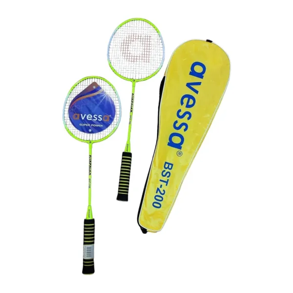 Avessa Badminton Raket Seti Sarı