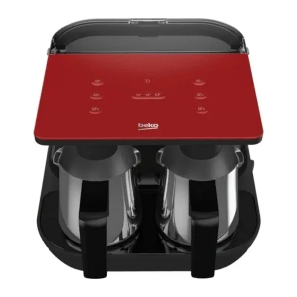 Beko TKM 8961 K Keyf Kırmızı Çelik İkili Türk Kahve Makinesi