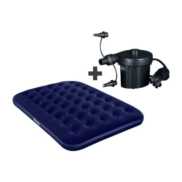 Bestway 67002 BW117 Elektrikli Pompalı Çift Kişilik Şişme Yatak