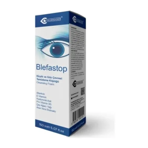 Blefastop Kirpik ve Göz Çevresi Temizleme Köpüğü 150 ml