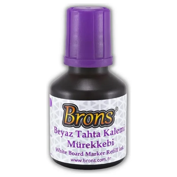 Brons 30 ml Mor Tahta Kalem Mürekkebi