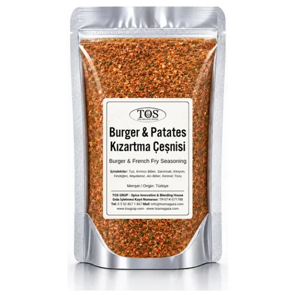 Burger & Patates Kızartma Çeşnisi 100 gr (1. Kalite)